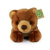 Plyšový medvěd hnědý ležící 20 cm