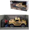 RC Auto Jeep vojenský na vysílačku 27MHz na baterie 2 barvy Světlo
