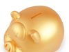 Zlaté prasátko pro štěstí / pokladnička, velké