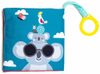 TAF TOYS Baby knížka textilní s aktivitami Kde je Joey? pro miminko