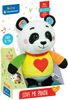 CLEMENTONI Baby medvídek panda mazlicí na baterie Zvuk pro miminko