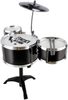 Bicí souprava dětská Rock Star set 3x buben na stojanu s činely plast
