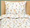 Povlečení bavlněné Junior Bílá,Žlutá 90/007 140x200, 70x90 cm