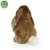 plyšový zajíc hnědý stojící , 18 cm