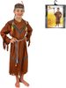 KARNEVAL Šaty Indiánka s čelenkou vel. M (117-128 cm) 6-8 let *KOSTÝM*