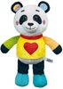 CLEMENTONI Baby medvídek panda mazlicí na baterie Zvuk pro miminko