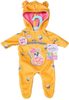 ZAPF BABY BORN Little Overal medvídek pro panenku miminko 36cm