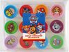 Razítka kulatá Tlapková Patrola (Paw Patrol) samonamáčecí set 12ks
