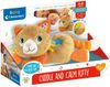 CLEMENTONI CLEMMY Baby kočička uklidňující usínáček vrní na baterie Zvuk