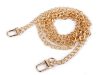 Řetízek na kabelky s karabinou délka 125 cm, šíře 6 mm