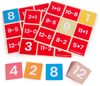 BIGJIGS TOYS DŘEVO Hra matematické bingo sčítání a odčítání