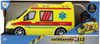 RC Auto ambulance 20cm sanitka na vysílačku 27MHz na baterie Světlo