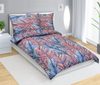 Povlečení bavlněné Modrá,Oranžová,Fialová 90/501