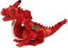 PLYŠ Drak 40cm červený Eco-Friendly *PLYŠOVÉ HRAČKY*