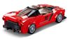 SLUBAN Model Bricks Auto červený italský sporťák 262 dílků + 2 figurky STAVEBNICE