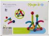 Magnetická stavebnice 3D (84 dílků, plast/kov)