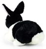 PLYŠ Králík bíločerný 25cm Eco-Friendly *PLYŠOVÉ HRAČKY*