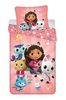 Povlečení Gabbys Dollhouse 02 140x200, 70x90 cm