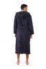 Bavlněný župan Athena s kapucí tmavě modrá 31 16 5952 unisex