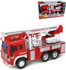 Auto požární s plošinou hasičský vůz na baterie Světlo Zvuk