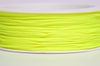 Kreativní šnůrka šíře 1mm neonově žlutá návin 50 m