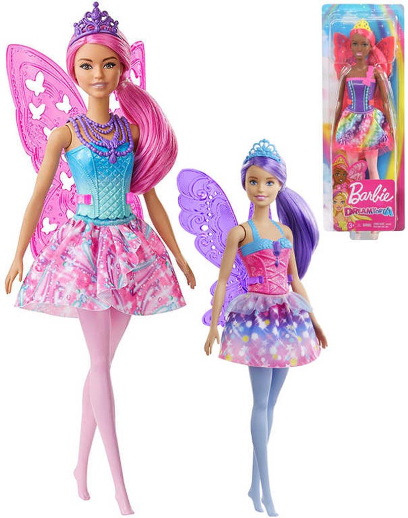 Barbie Dreamtopia víla kouzelná panenka 3 druhy