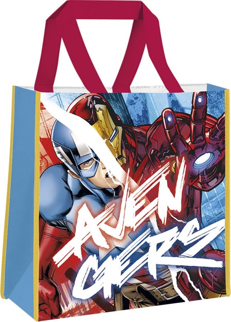 Dětská nákupní taška Avengers Kapitan Amerika 38 cm | Peknydarek.cz