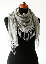 Elegantní šála mod-008sgr