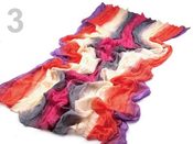 Šála 110x155cm mačkaná duhovaná (1 ks)