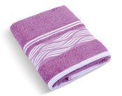 Froté ručník Vlnka 480g 50x100 cm lila