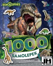 1000 samolepek s aktivitami Dinosauři