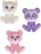 Baby zvířátko 15cm sedící 3 druhy