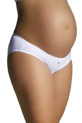 Těhotenské kalhotky Mamy slip white