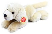 Plyšový pes Retriever ležící 30 cm