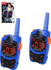 Vysílačky dětské Walkie Talkie set 2ks se sponou na opasek na baterie