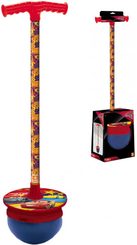 Míč skákací T-Ball s držadlem Auta (Cars)