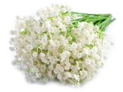 Umělý nevěstin závoj k aranžování