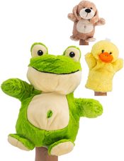 Maňásek zvířátko 22cm 4 druhy