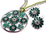 Náhrdelník a náušnice sada KOPRETINA (1 sada)