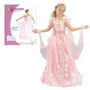Dětský kostým PRINCEZNA S KŘÍDLY vel.S (110-120 cm)