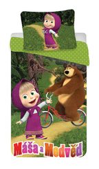 Povlečení Máša a Medvěd 015 140/200, 70/90