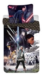 Povlečení bavlna Star Wars VIII 140x200, 70x90 cm