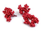 Umělá jeřabina trs k aranžování 3ks