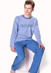 Chlapecké pyžamo vzor proužek