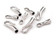 Koncovka s háčkovým zapínáním 10x50mm (1 pár)