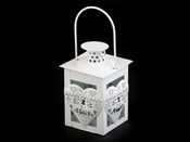 Kovová lucerna s glitry