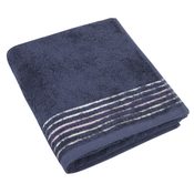Froté ručníky kolekce fialová 50x100 cm tmavě šedá