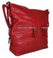 Dámská kabelka D1002 tmavě červená