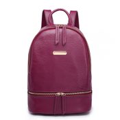Vínově červený dámský elegantní batoh Miss Lulu