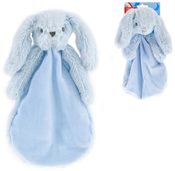 PLYŠ Usínáček zajíček modrý 27cm muchláček pro miminko